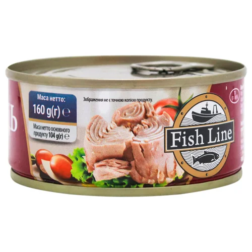 Тунець Fish Line в олії 160г