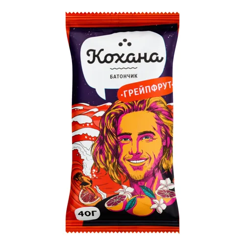Батончик Грейпфрут Кохана м/у 40г