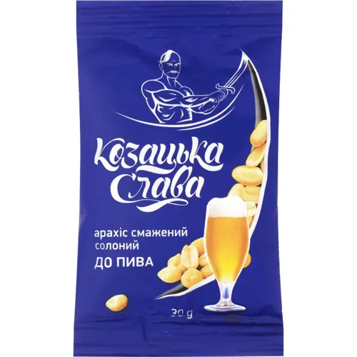 Горіхи Козацька Слава Арахіс солоний до пива 30г