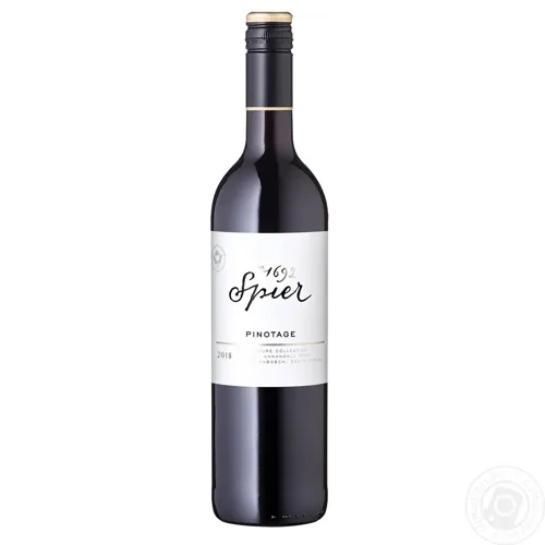 Вино Spier Pinotage червоне сухе 14,5% 0,75л