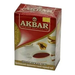 Чай чорний Akbar крупнолистовий, 100г