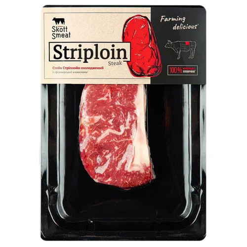 Корейка яловича Skott Smeat Striploin охолоджена ~250г