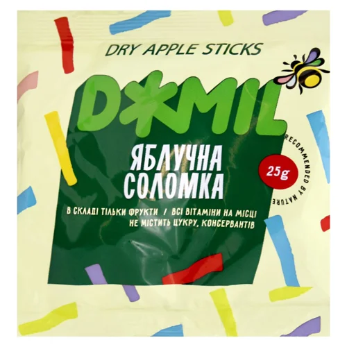 Соломка яблучна DЖMIL 25 г