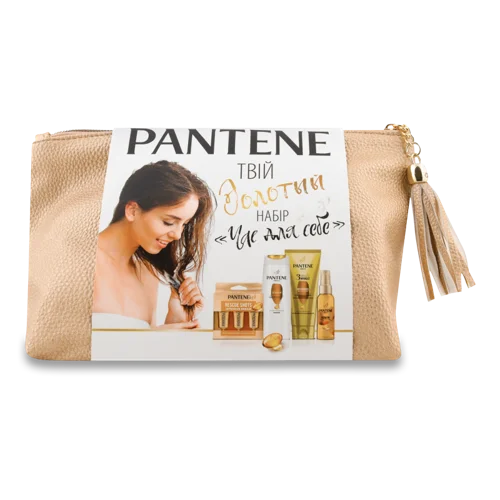 Набір Засіб для Догляду За Волоссям Pantene Pro-V, шампунь+бальзам-ополіскувач+масло, 1шт