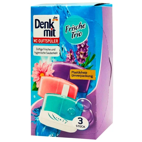 Блок для унітазу Denkmit 55г*3шт