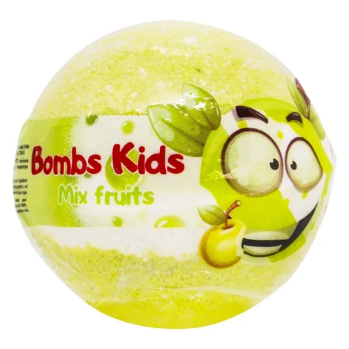 Бомбочка для ванни Bombs Kids Фруктовий мікс 100г