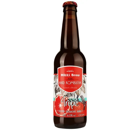 Комбуча Mikki Brew Tropic 6% 0,35л
