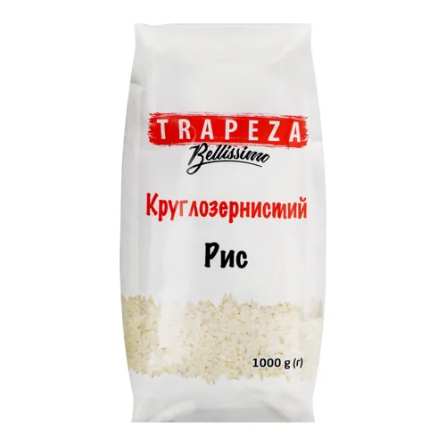 Рис Круглозернистий Trapeza м/у 1кг