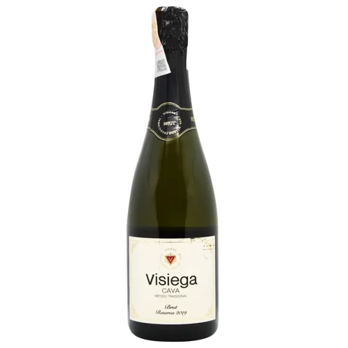 Ігристе вино Visiega Cava Брют біле 8% 0,75л