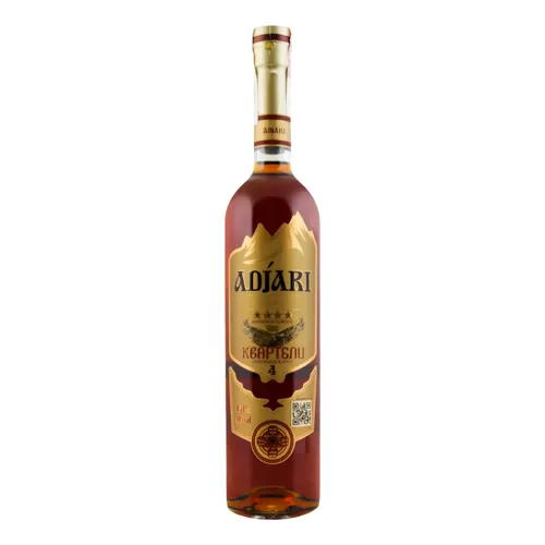 Коньяк 0.5л 40% 4 зірки Квартели Adjari пл