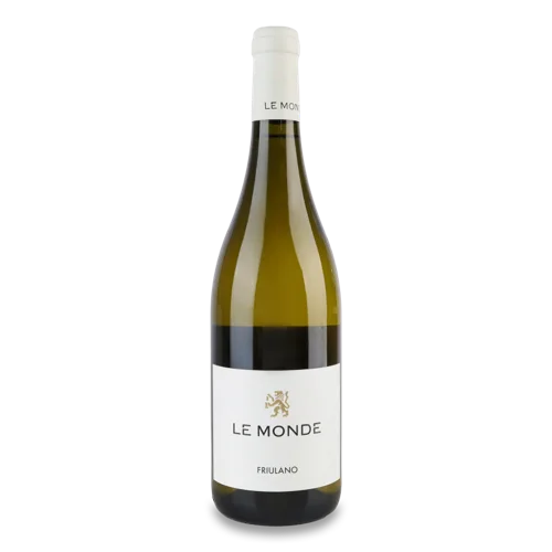 Вино Біле Сухе Friulano Le Monde, 0.75л, 13% в/ґ