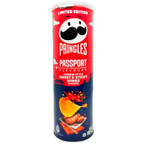Чипси Pringles Passport Chinese Style картопляні зі смаком солодких крилець 165г