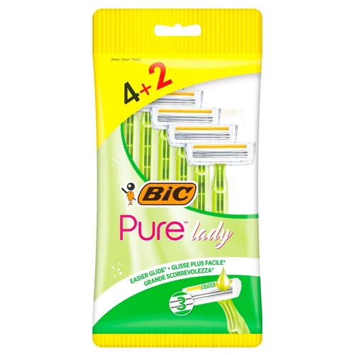 Бритва BIC Pure 3 Lady жіноча 4+2шт