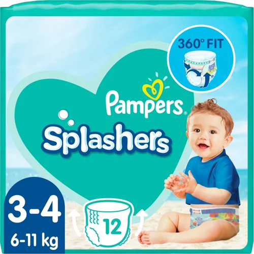 Підгузки-трусики Pampers Splashers Midi 3-4 для плавання 6-11кг 12шт