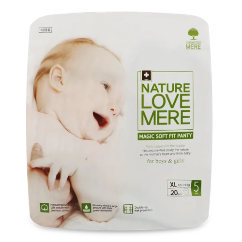 Підгузки Дитячі Розмір 5 10-14кг Magic Soft Fit Panty NatureLoveМере 20шт, в/ґ