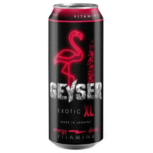 Напій енергетичний Geyser EXOTIC, 0,5л