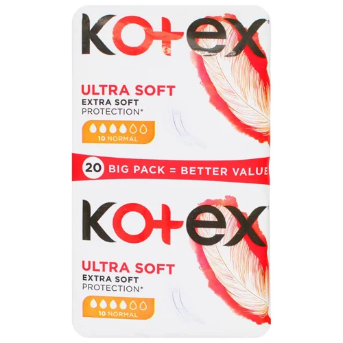 Прокладки гігієнічні Kotex Ultra Soft Normal 20шт