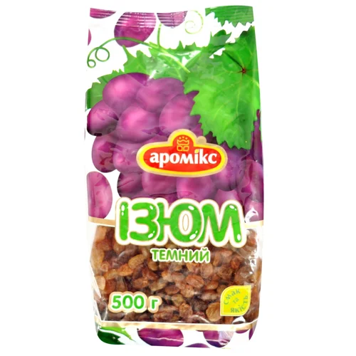 Родзинки Аромікс темні 500г