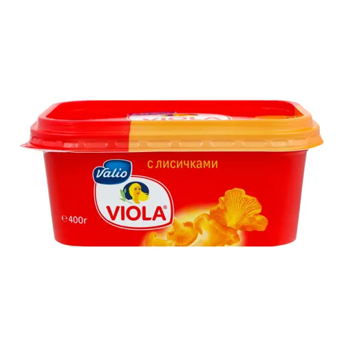 Сир плавлений 55% з лисичками Viola п/у 400г