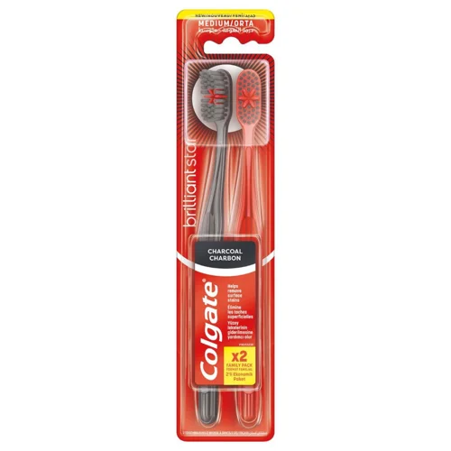 Зубна щітка Colgate Max White Charcoal Soft 2шт