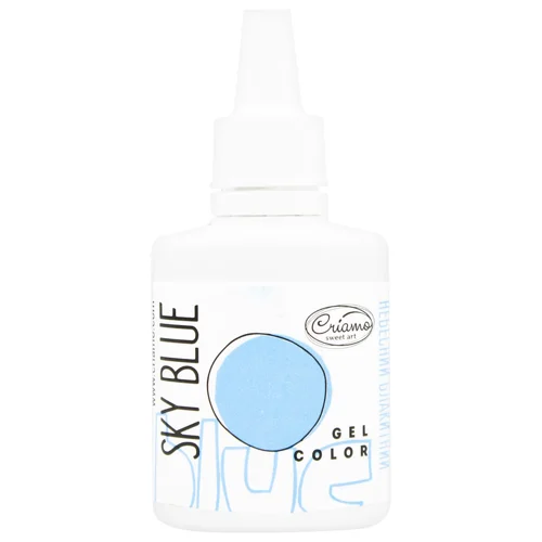 Барвник харчовий Criamo небесний блакитний гелевий 25г
