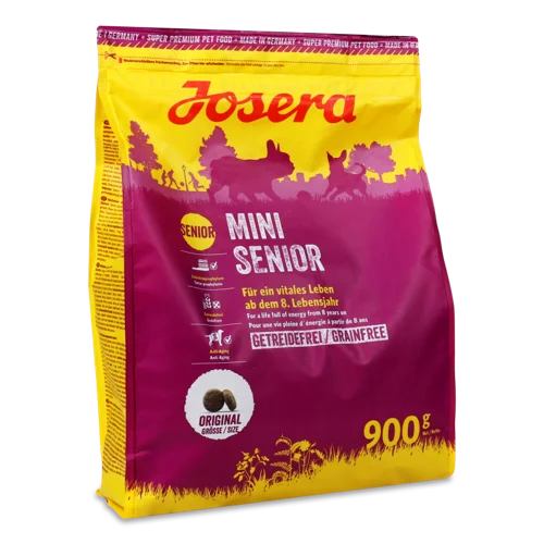 Корм Сухий Повноцінний Для Дорослих Собак MiniSenior Josera, в/ґ, 900г