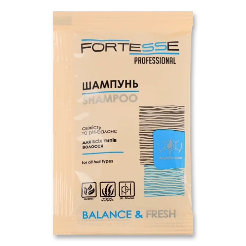 Шампунь для Волосся Balance&Fresh Professional Fortesse, 15мл