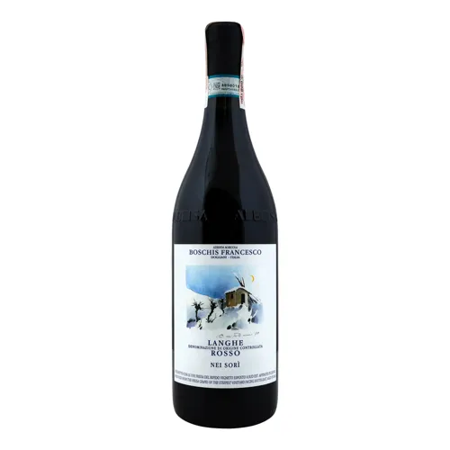 Вино 0.75л 13.5% червоне сухе Langhe Rosso Nei Sori Boschis Francesco