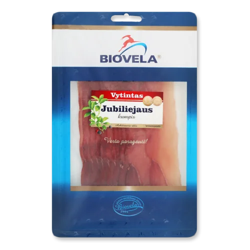 Шинка Сиров'ялена Ювілейна Biovela, лоток 70г