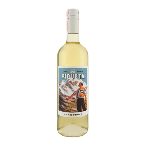 Вино 0.75л 13% біле сухе Chardonnay La Piqueta пл