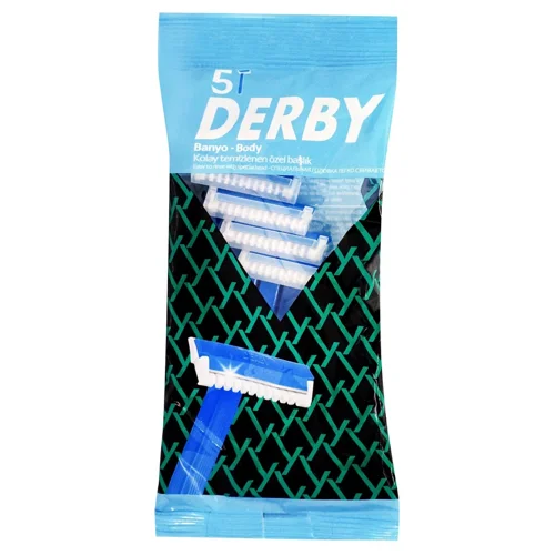 Станок Derby Body для гоління чоловічий однолезовий 5шт