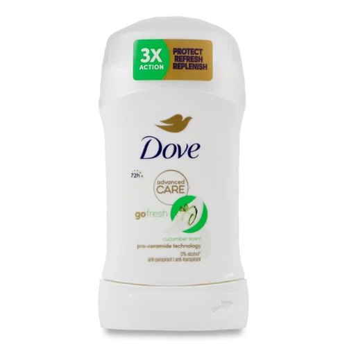 Антиперспірант-олівець Dove Go Fresh Advanced Care Cucumber Смак 50мл