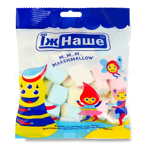Маршмеллоу Їж Наше Rainbow з ароматом тутті фрутті, 175г