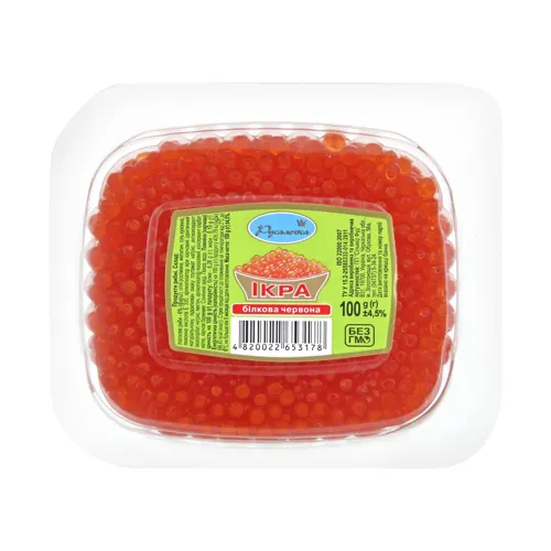 Ікра білкова червона Русалочка п/у 100г