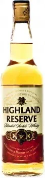 Віскі Highland Reserve Scotch Whisky 0.7л 40%