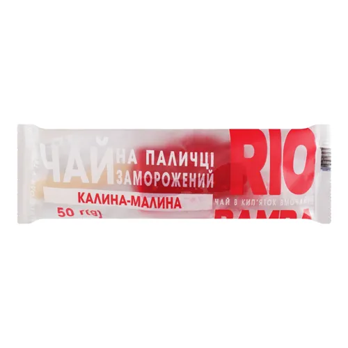 Напій заморожений натуральний Чай калина-малина Rio Bamba м/у 50г