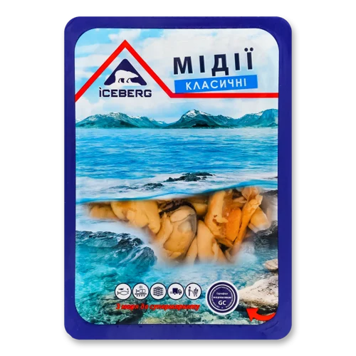 Мідії Варені В Олії Класичні, лоток 150г