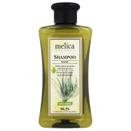 Шампунь Melica Organic для блиску волосся 300мл