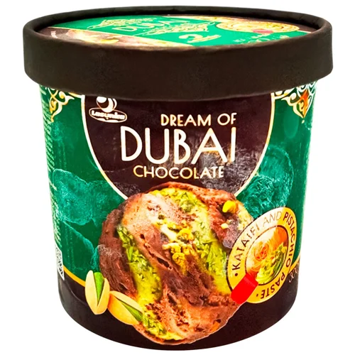 Морозиво Ласунка Dream of Dubai шоколад 300г