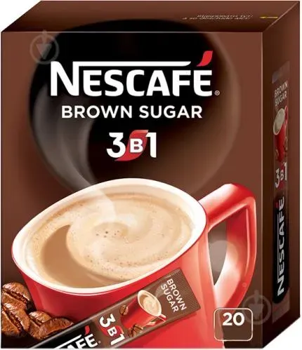 Кава Nescafe Brown Sugar 3в1, 16г