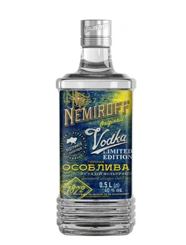 Горілка Nemiroff особлива 40%, 0.5л
