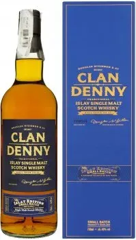 Віскі Clan Denny Islay Single Malt 0.7л 40% в сувенірній коробці