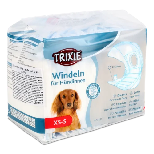 Підгузки Для Собак В/ґ 20-28см XS-S №23631 Trixie 12шт