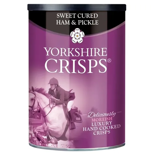 Чіпси Yorkshire Crisp з шинкою та маринованими огірками 100г