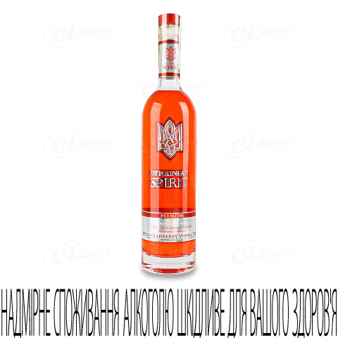 Настоянка Ukrainian Spirit Premium журавлина, 0,5л