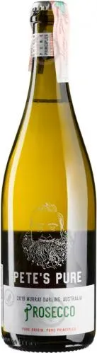 Вино ігристе біле брют Pete’s Pure Prosecco 0.75л