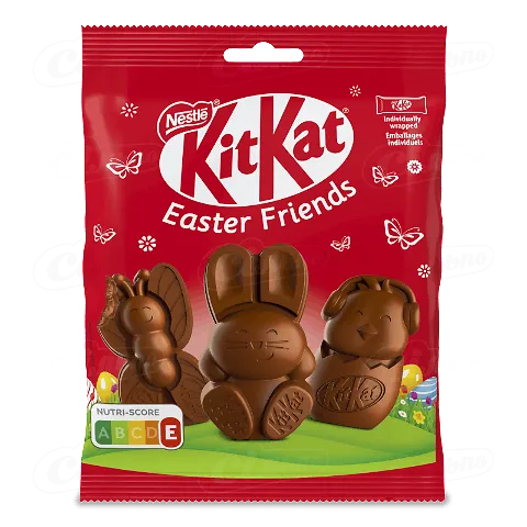 Шоколад молочний Kit Kat Великодні друзі з начинкою, 8*8,125г