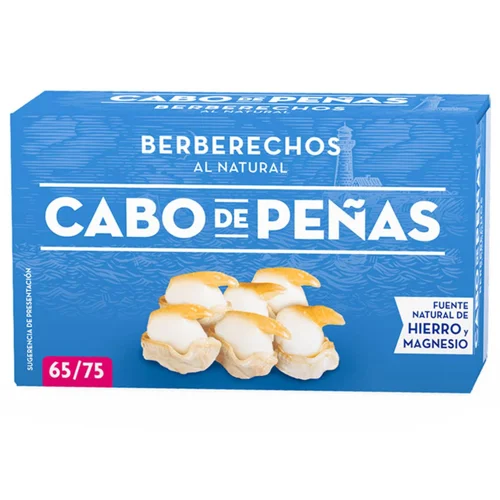 Молюски морські двостулкові Cabo de Penas Серцевидка їстівна у розсолі 111г