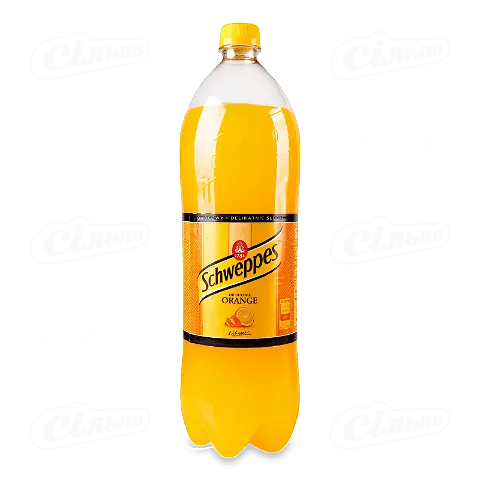 Напій Schweppes Orange безалкогольний газований, 1,35л