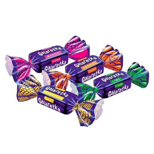 Цукерки Roshen Galaretka шоколадні, кг